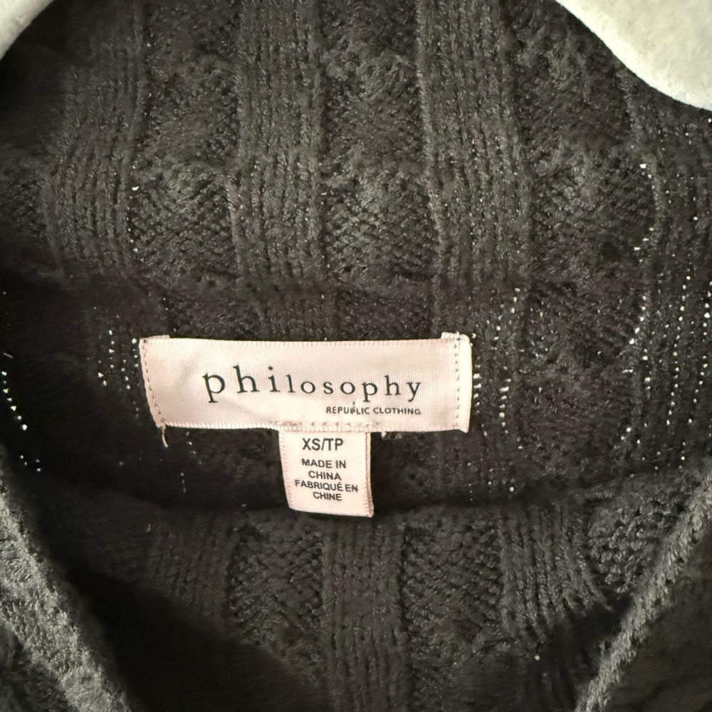 Philosophy  Textured Knit Top